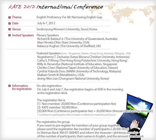 KTAE 2012 International Conference